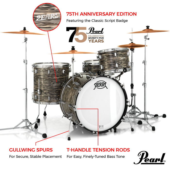 PRESIDENT SERIES DELUXE 3-PC. SHELL PACK (22/ 16 / 13) Desert Ripple