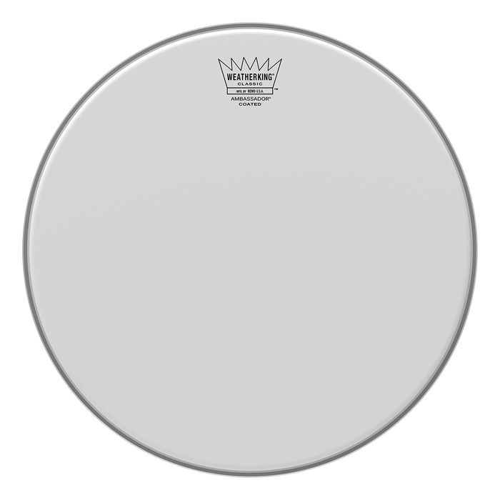 レモ クラシックフィット アンバサダー ドラムヘッド - コーティング 13 インチ