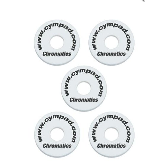 Cympad Chromatics Set 40/15mm White (5pcs)