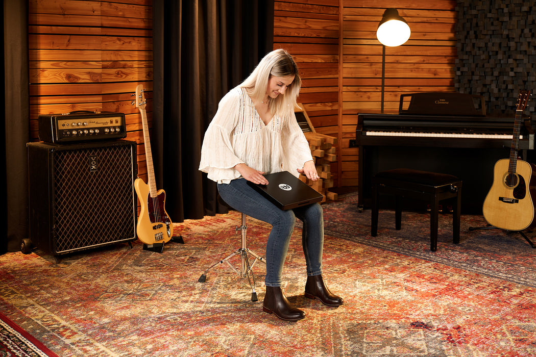 MEINL PERCUSSN CAJ1BK Travel Laptop Cajon BLACK