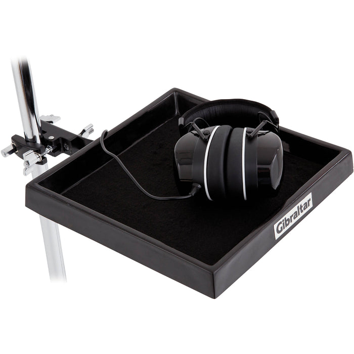 Gibraltar DJ-GEMAT 12" x 12" Accessory Tray w/ Clamp