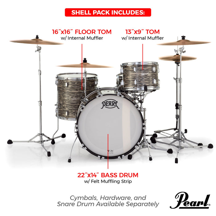 PRESIDENT SERIES DELUXE 3-PC. SHELL PACK (22/ 16 / 13) Desert Ripple