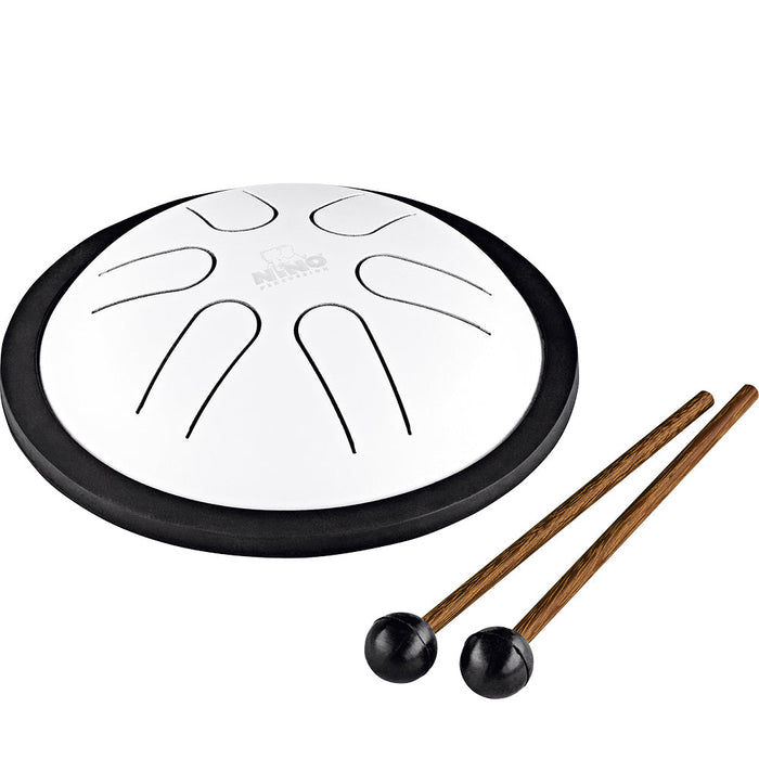 Meinl NINO Percussion Mini Steel Tongue Drum White