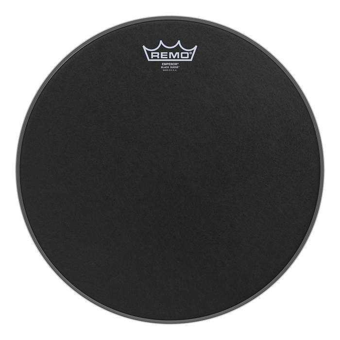 Remo 10" EMPEROR BLACK SUEDE Drum Head