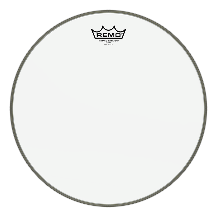 Remo 13" Vintage EMPEROR Clear Drum Head