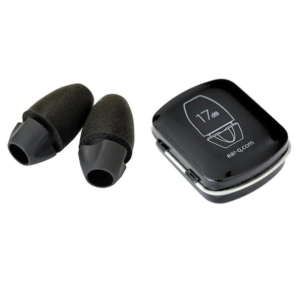 Ear-Q High Fidelity Earplugs with Metal Hard Case