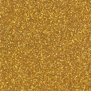 Glass Glitter Wrap : Gold - Full Sheet