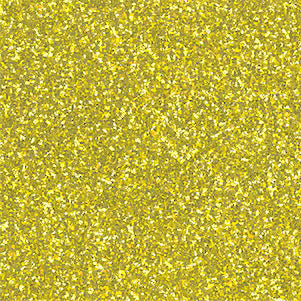 Glass Glitter Wrap : Lemon - Full Sheet