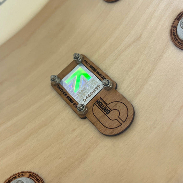 British Drum Company Raven 14″x6″ Snare Drum