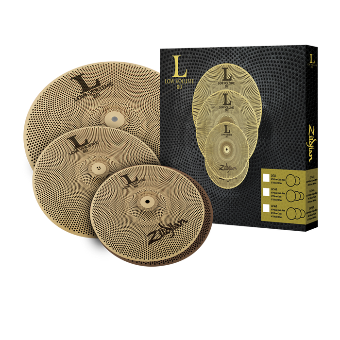 Zildjian Low Volume 13/14/18 3 Cymbal Pack