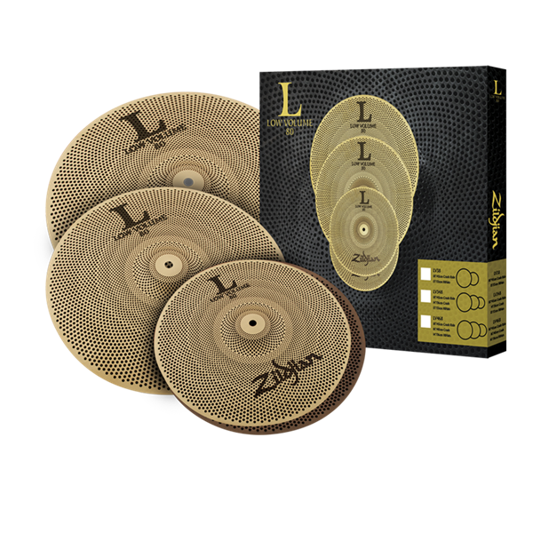 Zildjian L80 Low Volume Cymbal Box Set 14/16/18