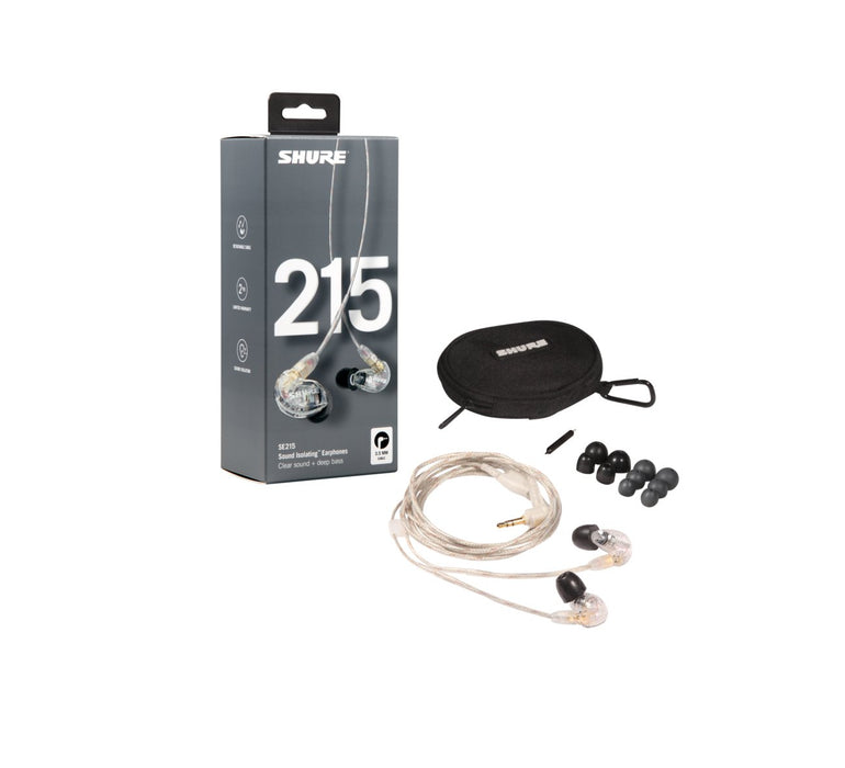 Shure Professional Sound Isolating Earphones SE215-CL