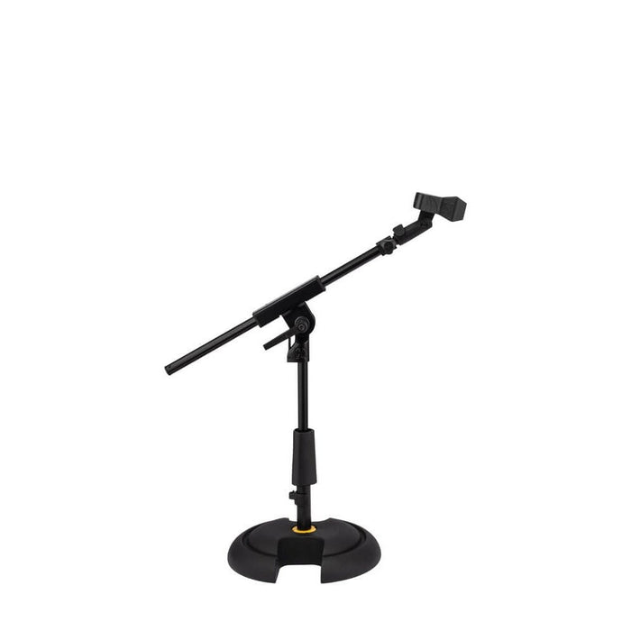Hercules Low Profile Round Base Microphone Stand w/EZ Microphone Clip