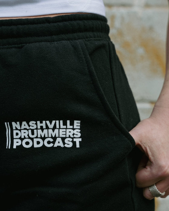 Nashville Drummer's Podcast Logo Sweatpants