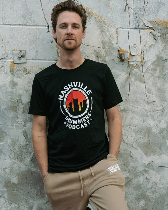 Nashville Drummer's Podcast Logo Sweatpants