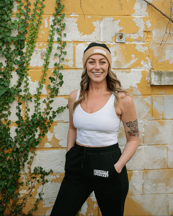 Nashville Drummer's Podcast Logo Sweatpants