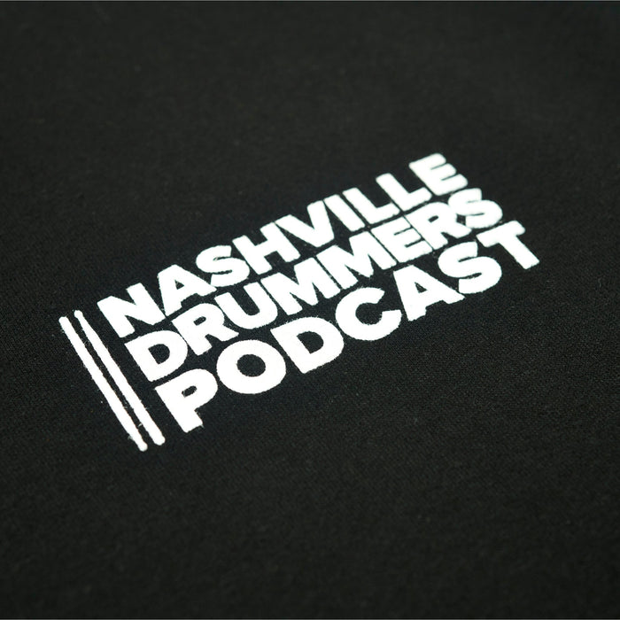 NPD Logo Full-Zip Hoodie Sweatshirt - Black