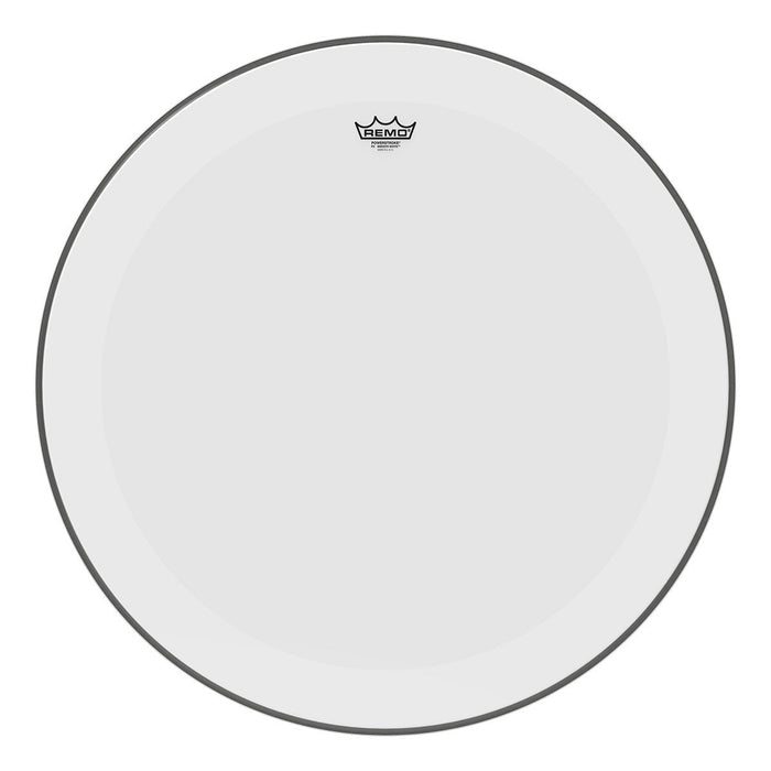 Remo 28" POWERSTROKE P3 Bass Head SMOOTH WHITE No Stripe
