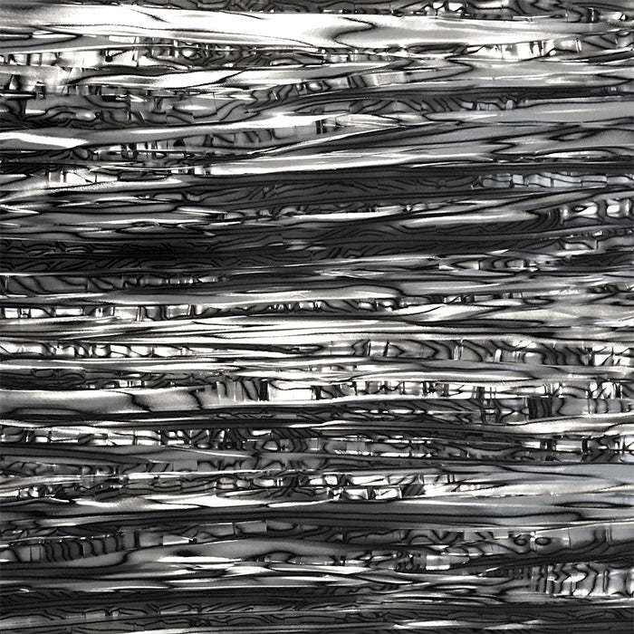 Marine Pearl Wrap : Silver Black Sea Shell Pearl - Full Sheet