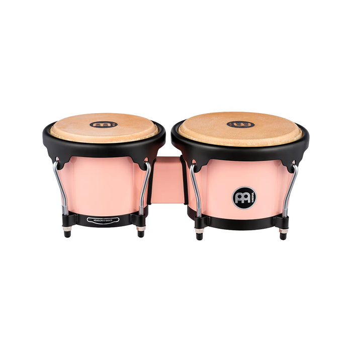 MEINL Percussion HB50FP Bongo ABS de la serie Journey de 6,5 pulgadas + 7,5 pulgadas, color rosa flamenco