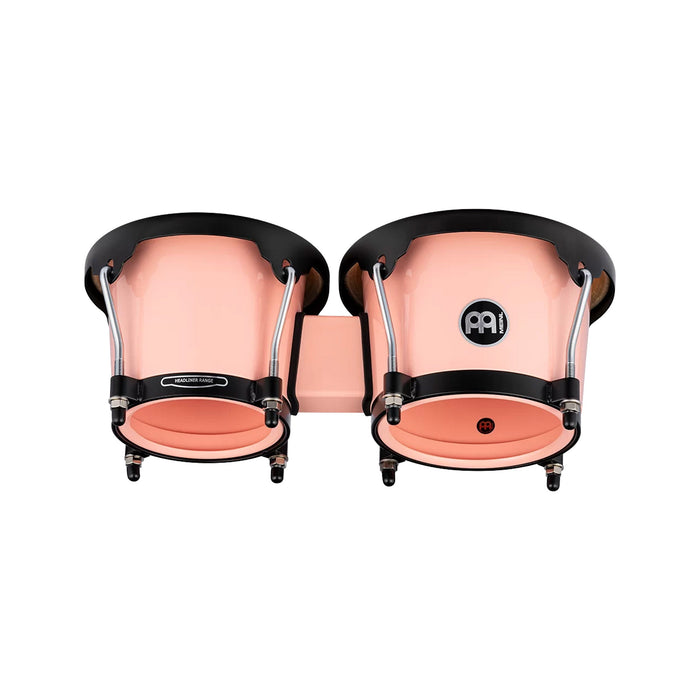 MEINL Percussion HB50FP Bongo ABS de la serie Journey de 6,5 pulgadas + 7,5 pulgadas, color rosa flamenco
