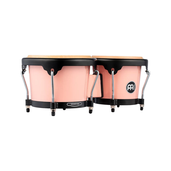 MEINL Percussion HB50FP Bongo ABS de la serie Journey de 6,5 pulgadas + 7,5 pulgadas, color rosa flamenco