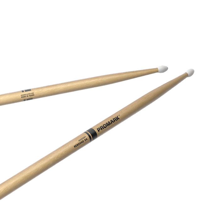 ProMark Rebound 5A Hickory Drumstick, Oval Nylon Tip