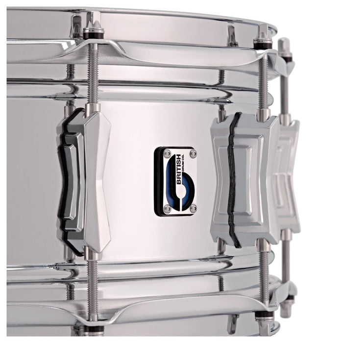British Drum Company Bluebird Brass Snare Drum 14"x6”