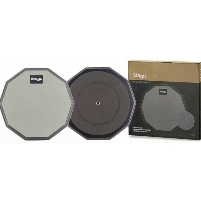 Stagg Rubber Drum Stick Practice Pad 12 inch