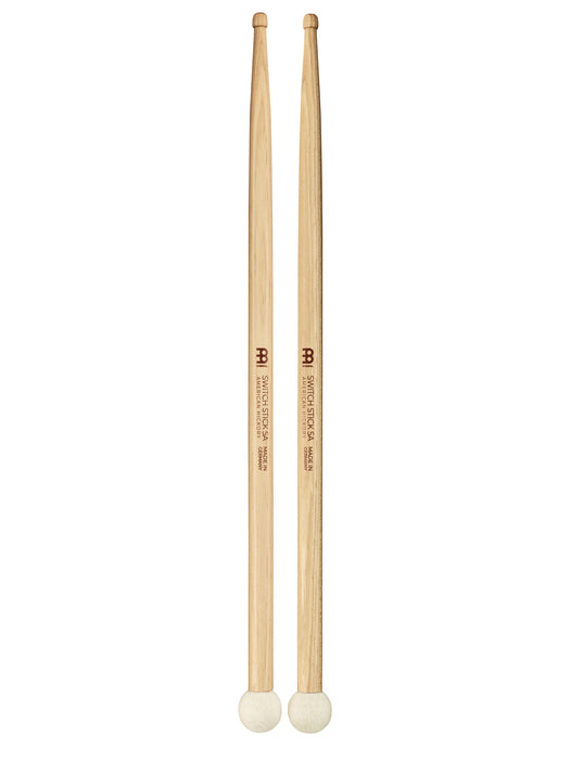 Meinl Switch Stick 5A, Drumstick Hickory, Hybrid Wood Tip, Pair - SB120
