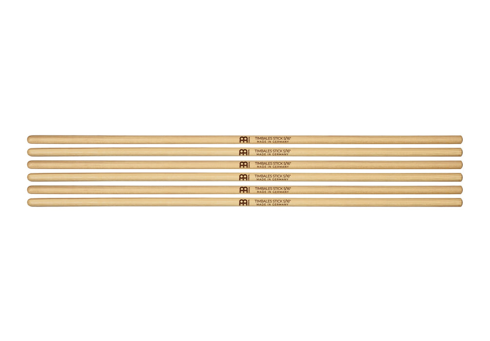 Meinl Timbales Stick 5/16", Drumstick Hickory, Pair, 3-Pack - SB117-3