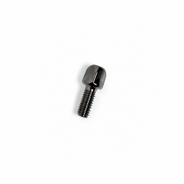Butt Plate - Replacement Screw - Black Square Drum Key Bolt Head M4 x 10mm - SHORT