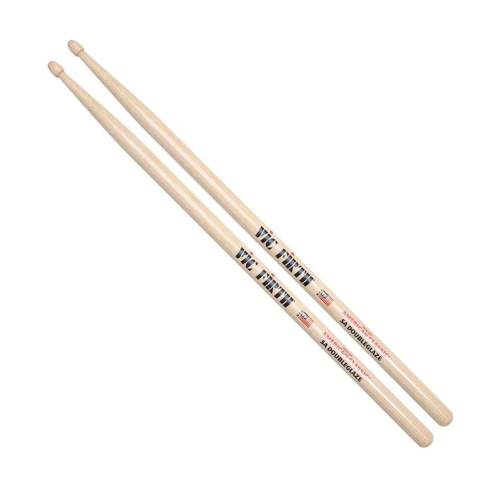 Vic Firth 5ADG American Classic 5A Drum Sticks with DoubleGlaze Lacquer Finish