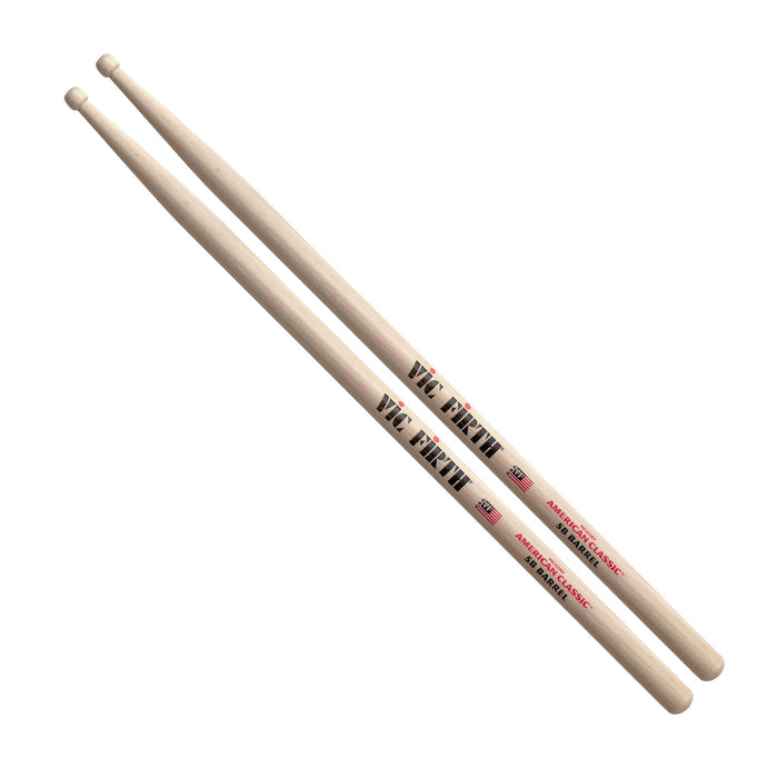 Vic Firth 5BBRL American Classic 5B Drum Sticks with Barrel Tip