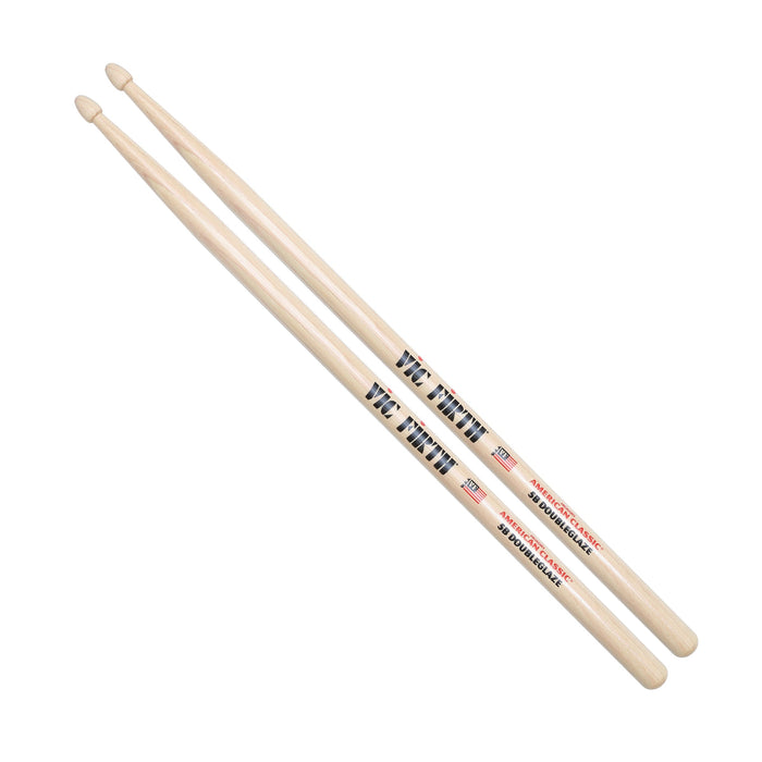 Vic Firth 5BDG American Classic 5B Drum Sticks with DoubleGlaze Lacquer Finish
