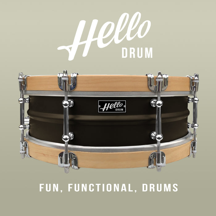 Hello Drum Snare - Satin Black