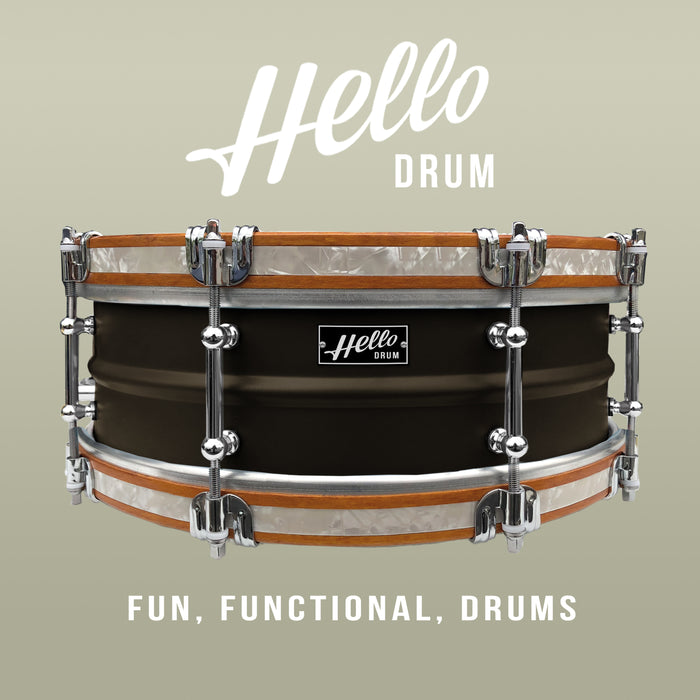 Hello Drum Snare - Satin Black