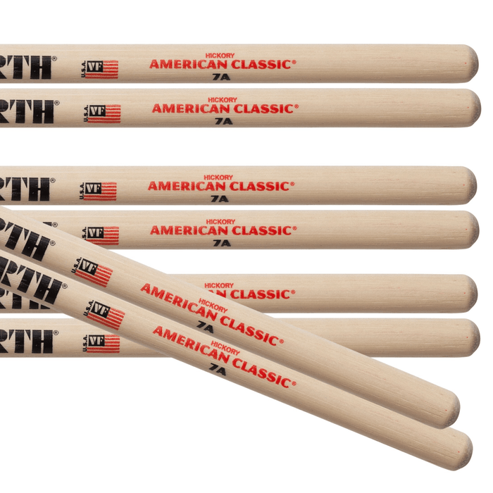 Buy Vic Firth American Classic 7AW Wood Tip Drumsticks Online