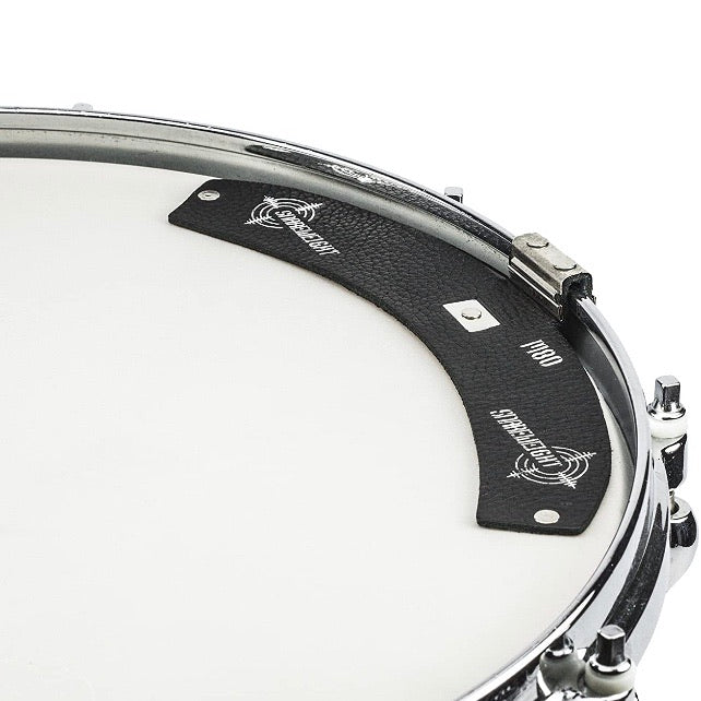 SNAREWEIGHT M80 BLACK Leather Drum Tone Control Dampener
