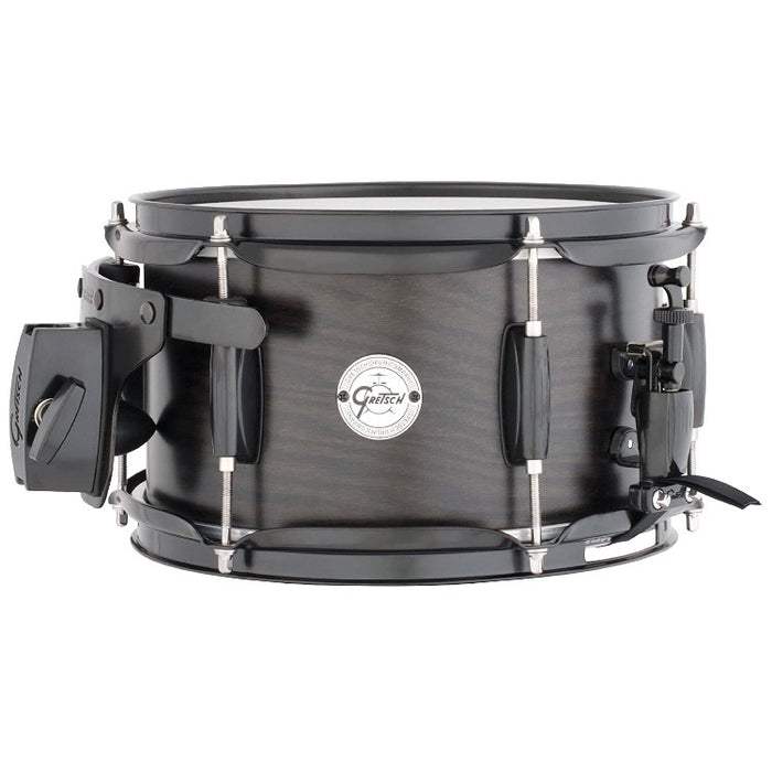Gretsch Silver Series Satin Ebony Snare 6x10 with Mount