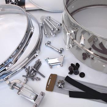 6.5x14 DIY Snare Kit - Steel Metal - Drum Supply House