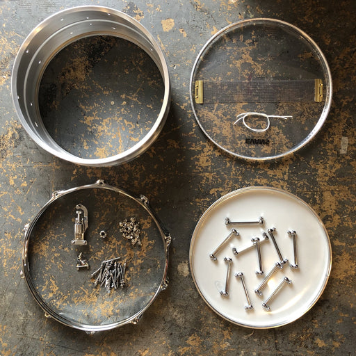 6.5x14 DIY Snare Kit - Aluminum Metal - Drum Supply House