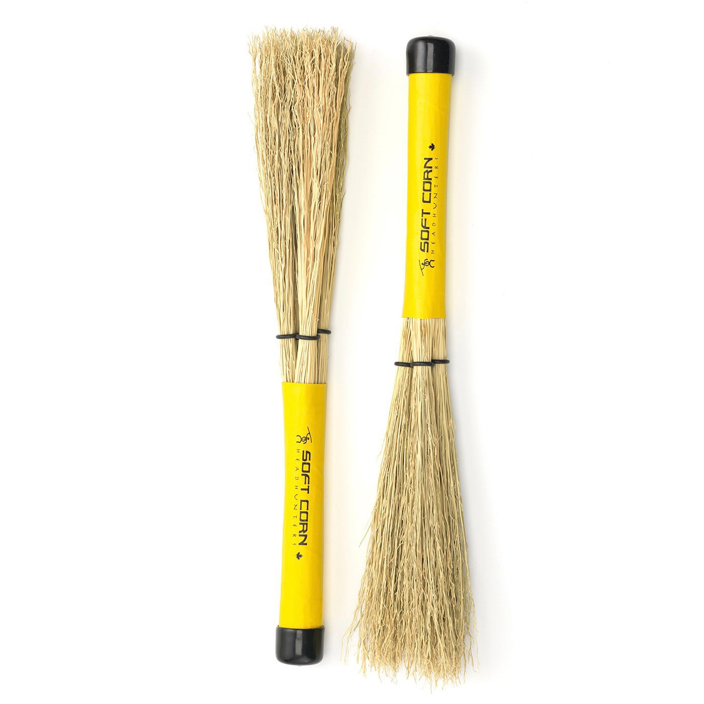 HEADHUNTERS Soft Corn Broom Brushes — Drum Supply