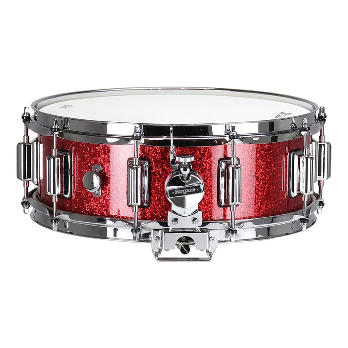ROGERS Snare Drum - 5 x 14 DYNA-SONIC RED SPARKLE LACQUER