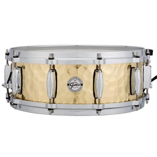 Gretsch Hammered Brass Snare Drum 5 x 14 - Drum Supply House