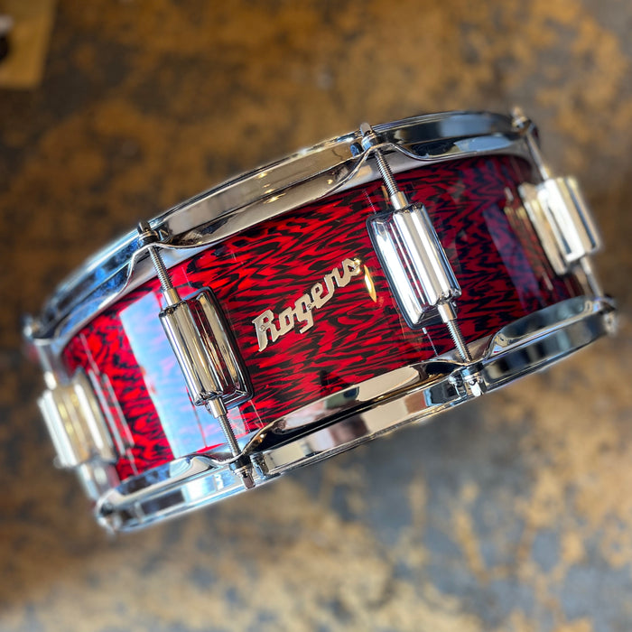 Rogers Snare Drum - 5 x 14 SuperTen Red Onyx Pearl