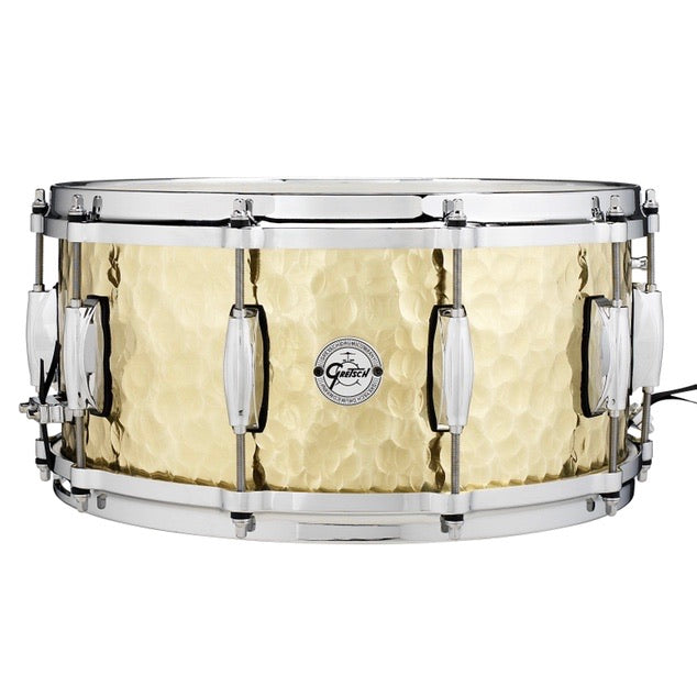 Gretsch Hammered Brass Snare Drum 6.5 x 14