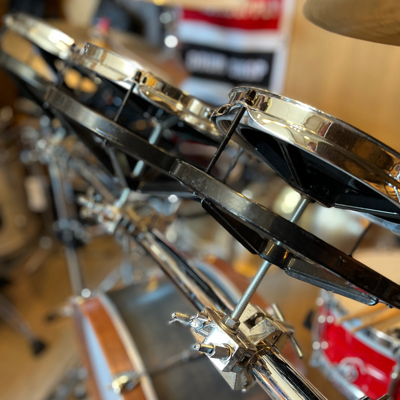 REMO RotoTom kit 8/10/12/16/18 + custom rack — Drum Supply