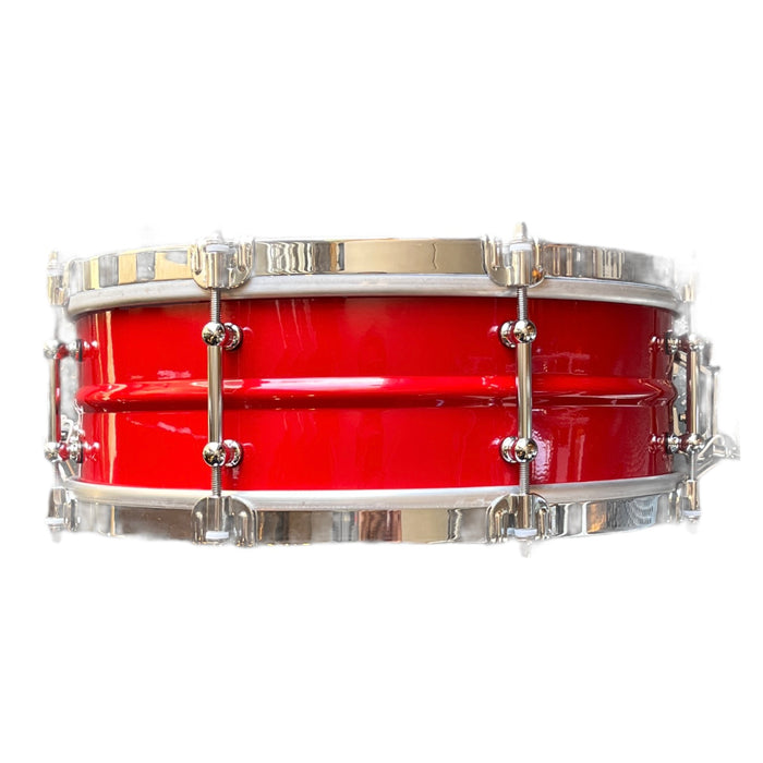 Hello Drum Snare - Red Brass 5x14