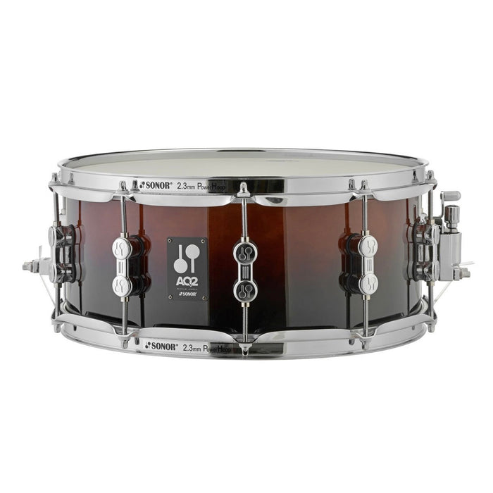 Sonor AQ2 Snare Drum MAPLE 6 x 14 Brown Fade